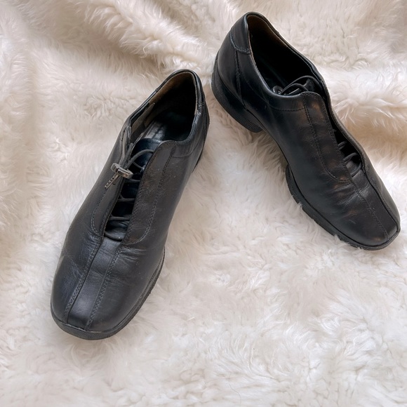Paul Green Shoes Paul Green Munchen Black Leather Slipon Shoes Poshmark